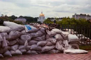 La contre-attaque de l'Ukraine face aux attaques russes.
